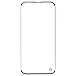 Force Glass Vitre pour iPhone 13 Pro Max et 14 Plus Garantie à vie Contour surélevé Noir
