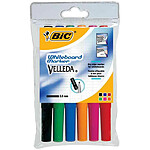 Bic Pochette de 6 Feutres tableau blanc effaçable à sec 1741 Pte Medium Ogive Assorti fantaisie