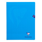 Clairefontaine Pack 10 Cahiers MIMESYS Piqué Polypro 24 x 32 cm 48 pages 90g Séyès Assortis