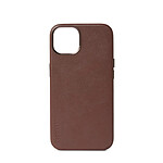 Decoded Coque en cuir pour iPhone 13 Mini Marron