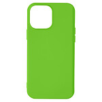 Avizar Coque iPhone 13 Pro Max Silicone Semi-rigide Finition Soft-touch vert