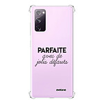 Evetane Coque Samsung Galaxy S20 FE anti-choc souple angles renforcés transparente Motif Parfaite Avec De Jolis Défauts