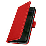 Avizar Etui folio Rouge Porte-Carte pour Samsung Galaxy J6 Plus