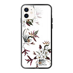 LaCoqueFrançaise Coque iPhone 12 Mini Coque Soft Touch Glossy Fleurs Sauvages Design