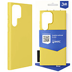 3mk Coque pour Samsung S23 Ultra Gel Mat Antichute 1.25m  Matt Case jaune