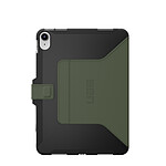 UAG Folio Scout compatible iPad 10.9 (2022 - 10th gen) Noir/Olive-NOIR