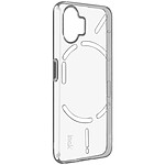 iMak Coque pour Nothing Phone 2 Silicone Souple Fine Légère UX-5  Transparent