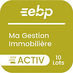 EBP Ma Gestion Immobilière version 10 Lots - Licence perpétuelle - 1 poste - A télécharger