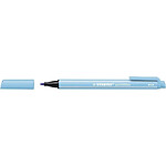 STABILO Stylo feutre pointMax pointe moyenne 0.8mm bleu azur x 10