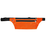 Avizar Sac banane Sport Multipoches Zippées Bandes réfléchissantes Réglable orange