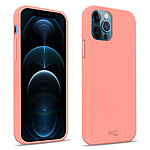 Jaym Coque pour iPhone 12 / 12 Pro Silicone Finition Soft Touch Soft Feeling Rose
