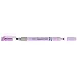 PENTEL Surligneur Illumina Flex Pastel, violet pastel x 10