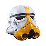 Star Wars : The Mandalorian Black Series - Casque électronique Artillery Stormtrooper