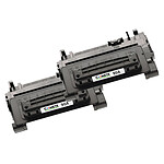 COMETE - HP 90A - Pack de 2 Toners Compatibles avec HP 90A CE390A (90X CE390X) pour Imprimante HP - Noir - Marque française