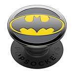 Popsockets PopGrip Design Batman pour Smartphone, Bague et Support Universel Noir