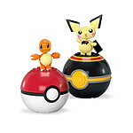 Pokémon - Jeu de construction MEGA Poké Ball Collection: Salamèche & Pichu