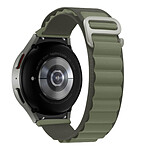 Avizar Bracelet pour Galaxy Watch 5 / 5 Pro / 4 Nylon Ajustable Boucle alpine  vert foncé