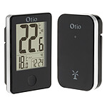 Otio - Thermomètre int/ext sans fil Noir