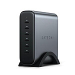Satechi Chargeur 200W USB-C 6-port PD GaN Space Gray-GRIS