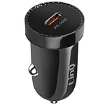 LinQ Chargeur Allume cigare Voiture USB C 30W Power Delivery Compact  noir