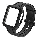 Avizar Bracelet pour Xiaomi Redmi Watch 2 Lite / Watch Lite / Redmi Watch 2 / Redmi Watch Silicone Bumper Ajustable  noir