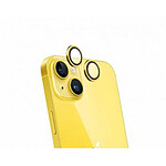 Force Glass Protecteur de caméra pour iPhone 15/15 Plus/14/14 Plus Original Ultra-résistant Dorée