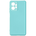 Avizar Coque pour Xiaomi Redmi Note 12 4G Silicone Semi-rigide Finition Douce au Toucher Fine  Turquoise