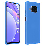 Avizar Coque Xiaomi Mi 10T Lite Silicone Gel Semi-rigide Finition Soft Touch bleu