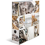 HERMA Classeurs à levier motifs 'Animals' format A4 modèle chats