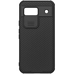 Nillkin Coque pour Google Pixel 8a Antichoc Cache Caméra coulissant Noir