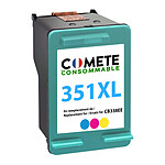 COMETE - HP 351XL - 1 cartouche compatible HP 351 XL 351XL - Couleur - Marque française