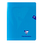 Clairefontaine Pack 10 Cahiers MIMESYS Piqué Polypro 17 x 22 cm 48 pages 90g Séyès Assortis