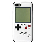 Muvit Coque pour iPhone SE / 8 / 7 / 6S / 6 Retro Game Élégante Blanc