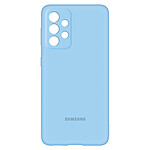 Samsung Coque pour Galaxy A72 Soft Touch Silicone Cover original  Bleu