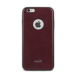 Moshi-iGlaze Napa pour iPhone 6 Plus/6S Plus Burgundy Red-ROUGE