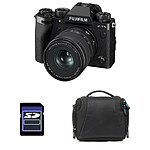 FUJIFILM X-T5 NOIR + 16-50mm + Sac + Carte SD 8 Go