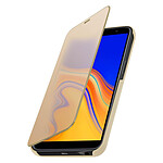 Avizar Etui folio Dorée Design Miroir pour Samsung Galaxy J6 Plus