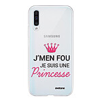 Evetane Coque Samsung Galaxy A70 360 intégrale transparente Motif Je suis une princesse Tendance