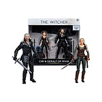 The Witcher - Figurine Geralt et Ciri (Netflix Season 3) 18 cm