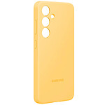 Samsung Coque pour Samsung S24 Plus Soft Touch Silicone Flexible Original Jaune