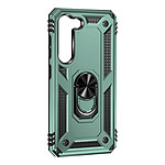 Avizar Coque pour Samsung Galaxy S23 Rigide Bague Support  Vert