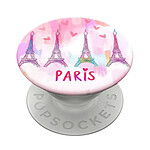 PopSockets PopGrip pour Téléphone Maintien Support Vidéo Design Love Paris