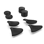 Avizar Kit d'accessoires manette PS5 Dualsense Extensions gâchettes Poignée grips noir