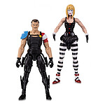 Doomsday Clock - Pack 2 figurines The Comedian & Marionette 18 cm
