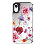 Evetane Coque iPhone XR miroir Fleurs Multicolores Design
