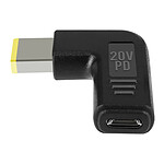 Avizar Adaptateur de Charge coudé USB-C  vers Prise carrée Lenovo