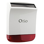 Otio-Sirène extérieure solaire sans fil 110dB pour alarme 75500x - Otio