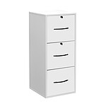 Classeur de bureau 3t ds blanc-blanc