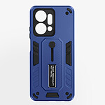 Avizar Coque pour Honor X7a Antichoc Béquille Support Bague Flexible Série Slidy Bleu