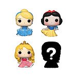 Disney Princesses - Pack 4 figurines Bitty POP! Cinderella 2,5 cm